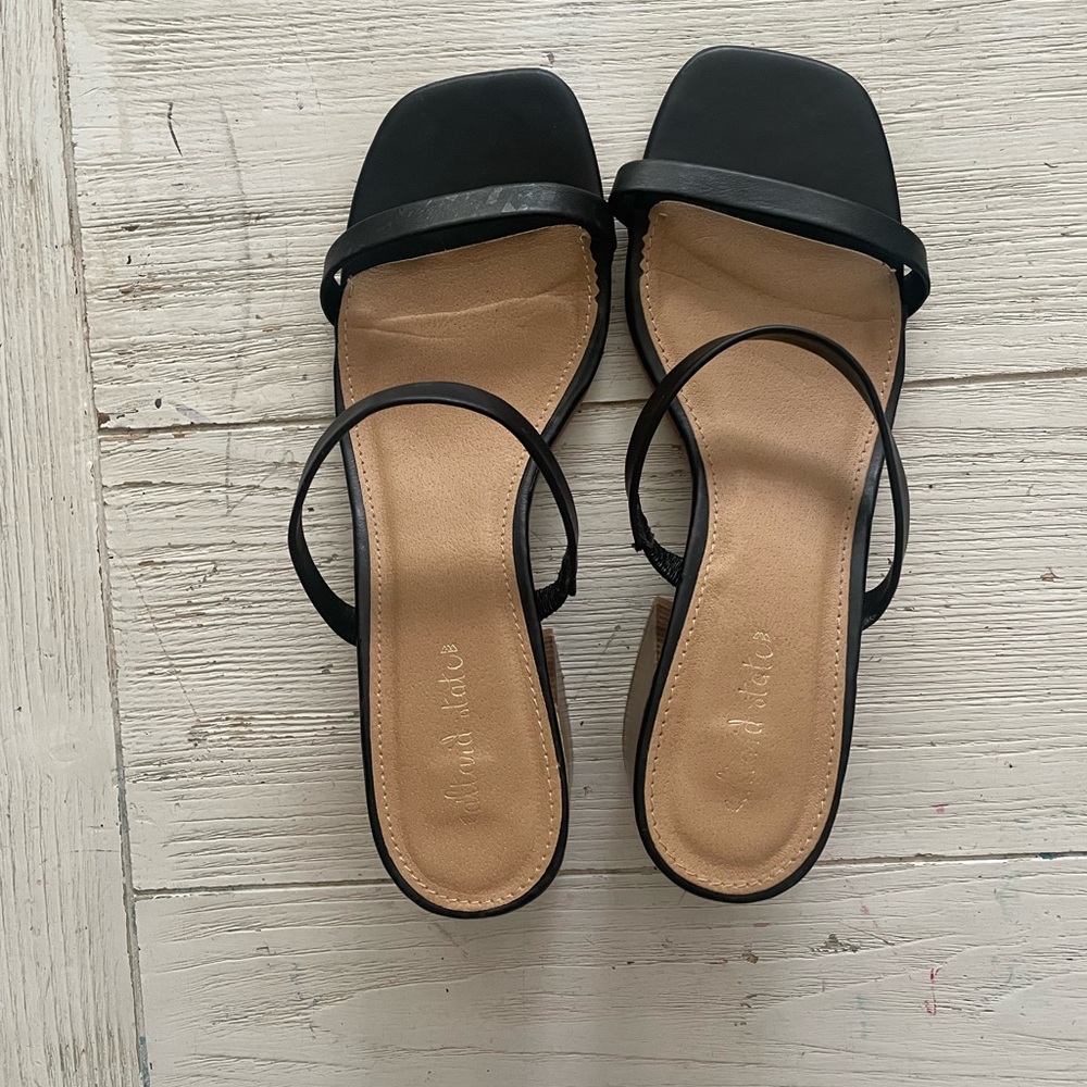 Altar’d State strappy block heel